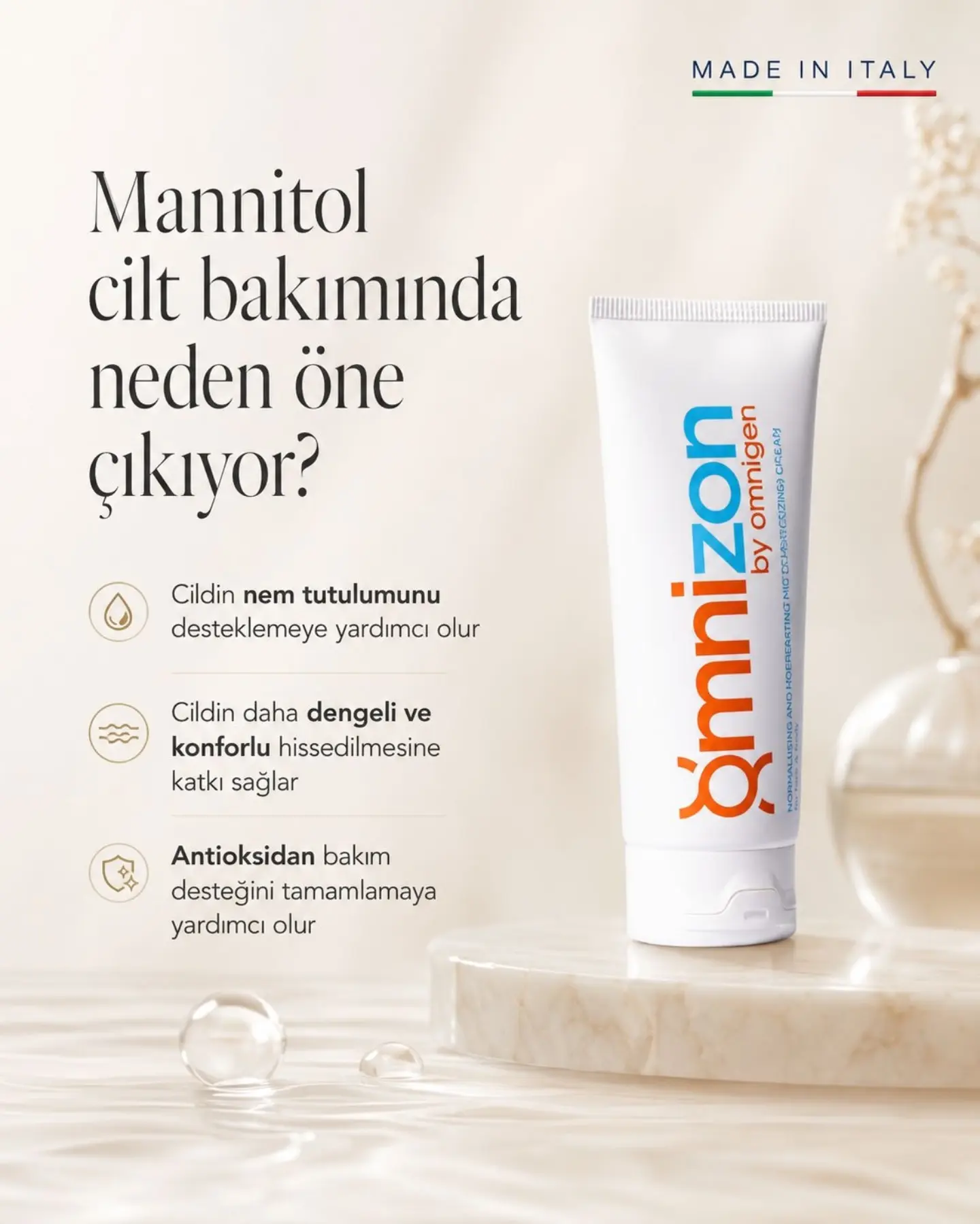 Mannitol cilt bakımında neden öne çıkıyor?